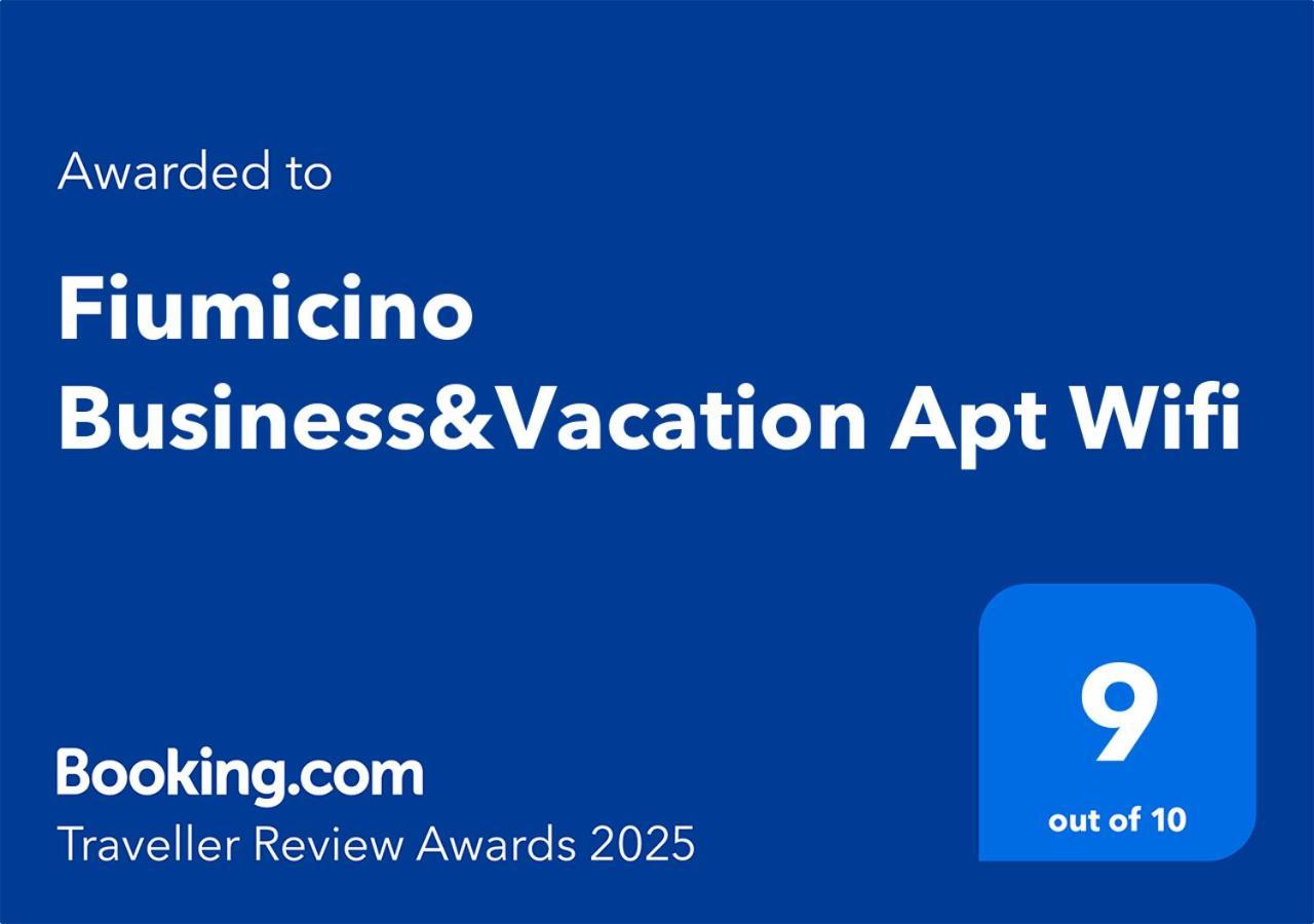 Fiumicino Business&Vacation Apt Wifi Exterior foto